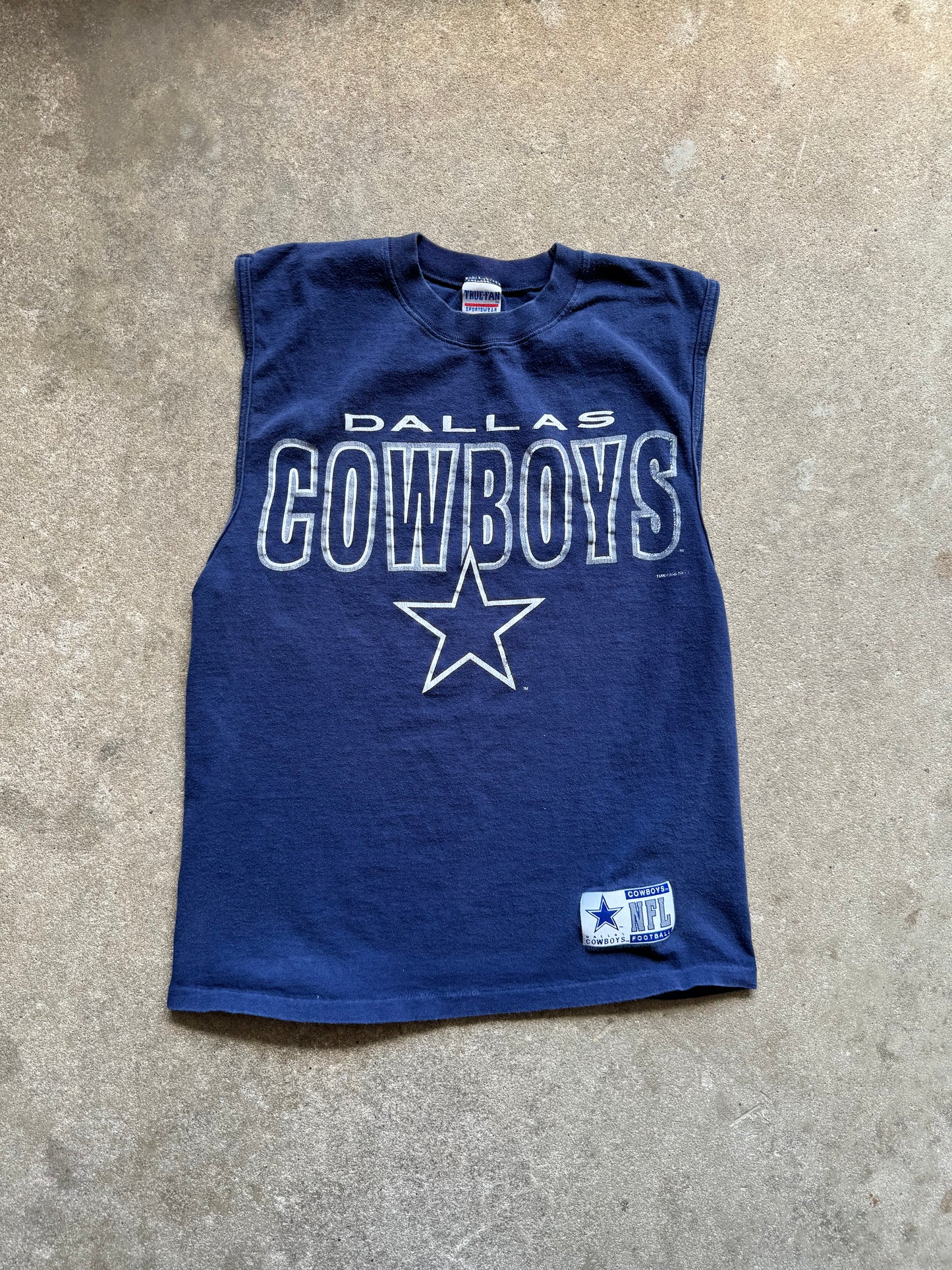 Vintage 1996 Cowboys Cutoff - M