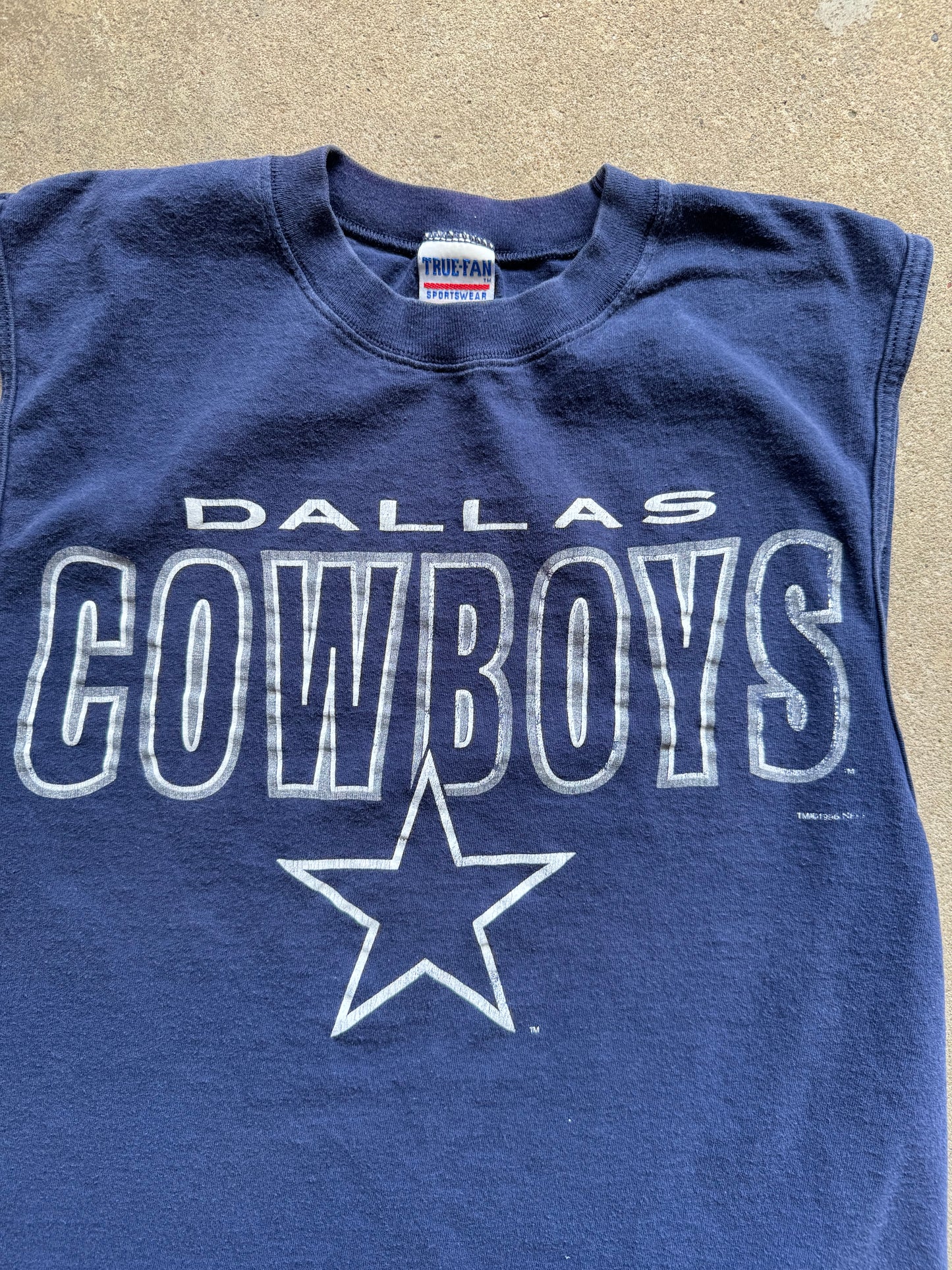 Vintage 1996 Cowboys Cutoff - M