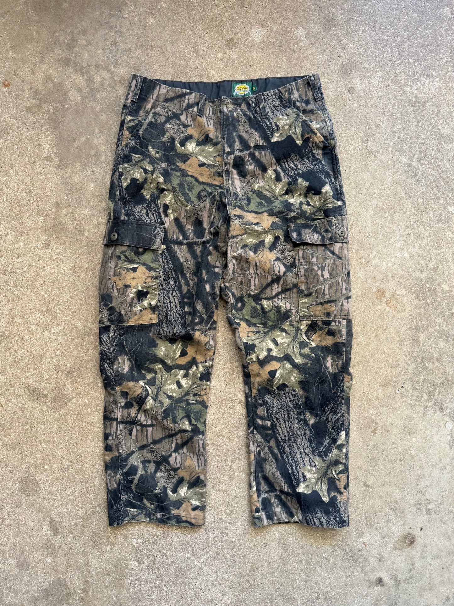 Vintage Camo Cargo Pants - 36x30