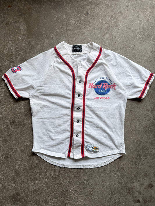 Vintage 90s Hardrock Baseball Jersey - M