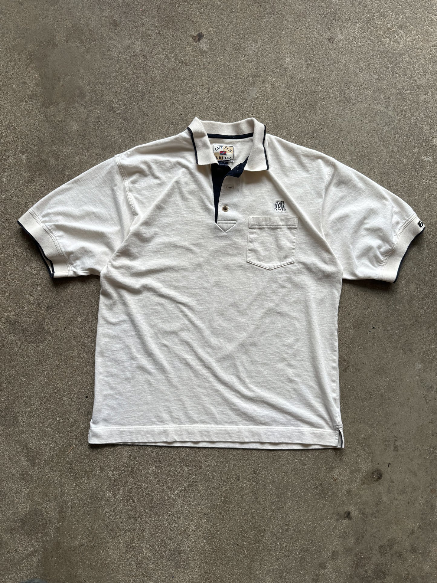 Vintage Notre Dame Polo - XL