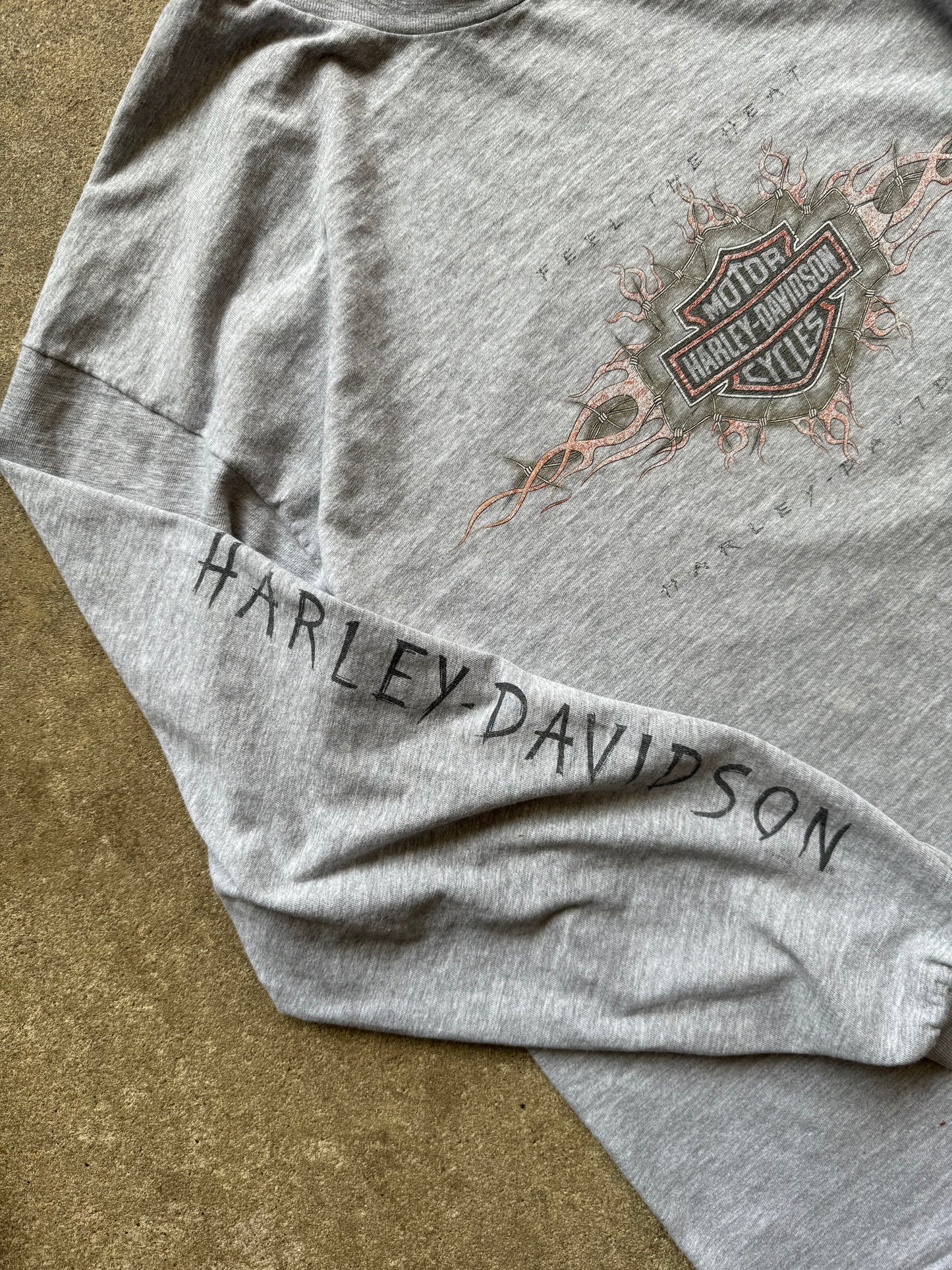 Vintage 1994 Harley Davidson Longsleeve Tee - XL