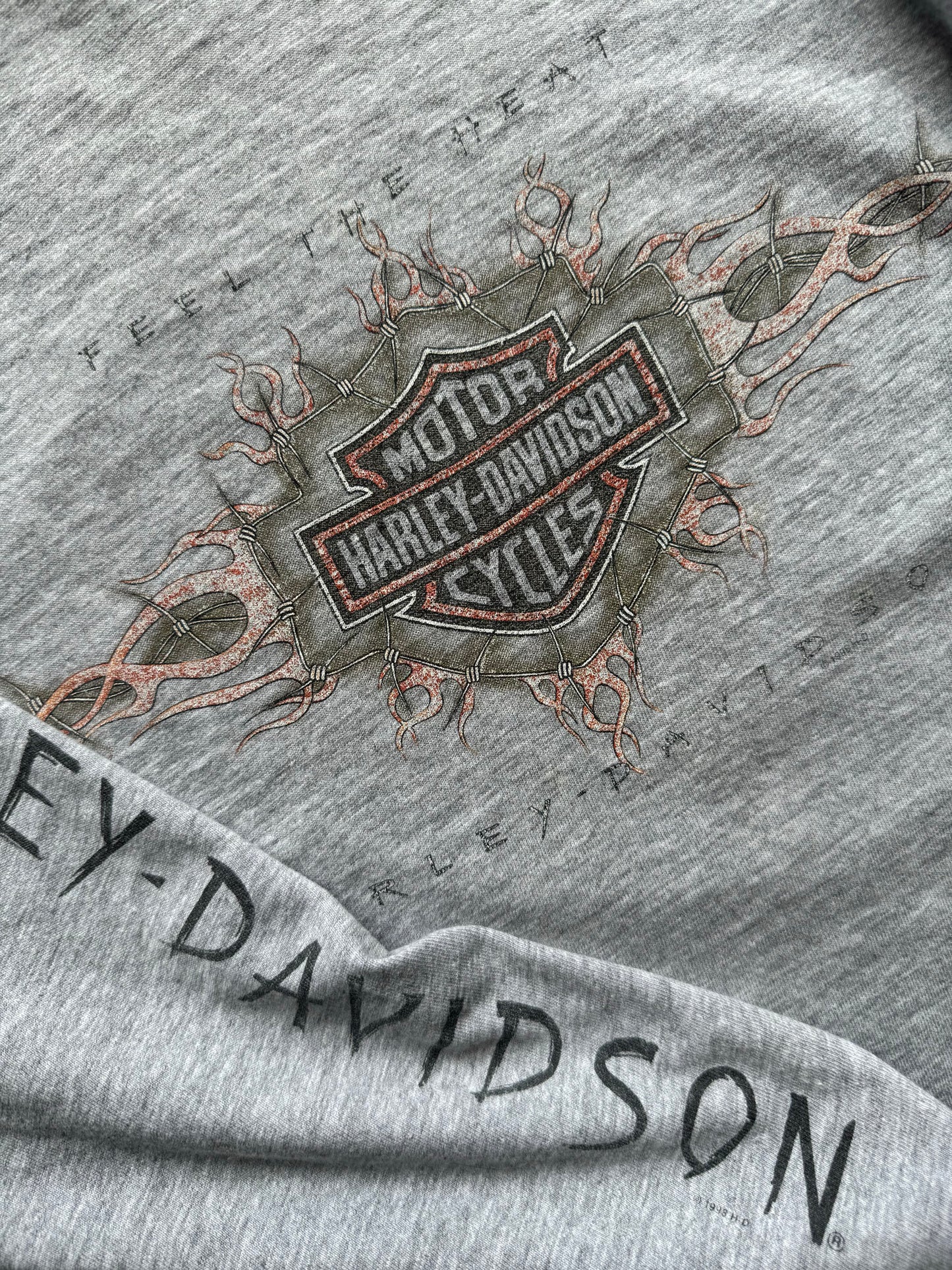 Vintage 1994 Harley Davidson Longsleeve Tee - XL