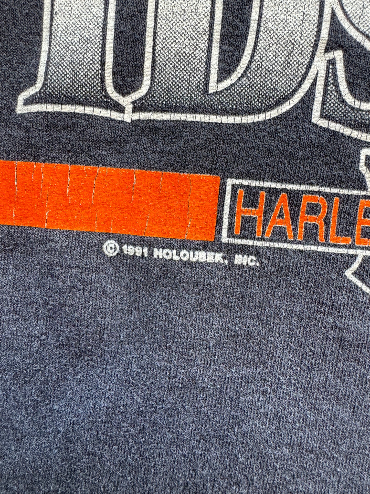 Vintage 1991 Harley Davidson Tee - XXL