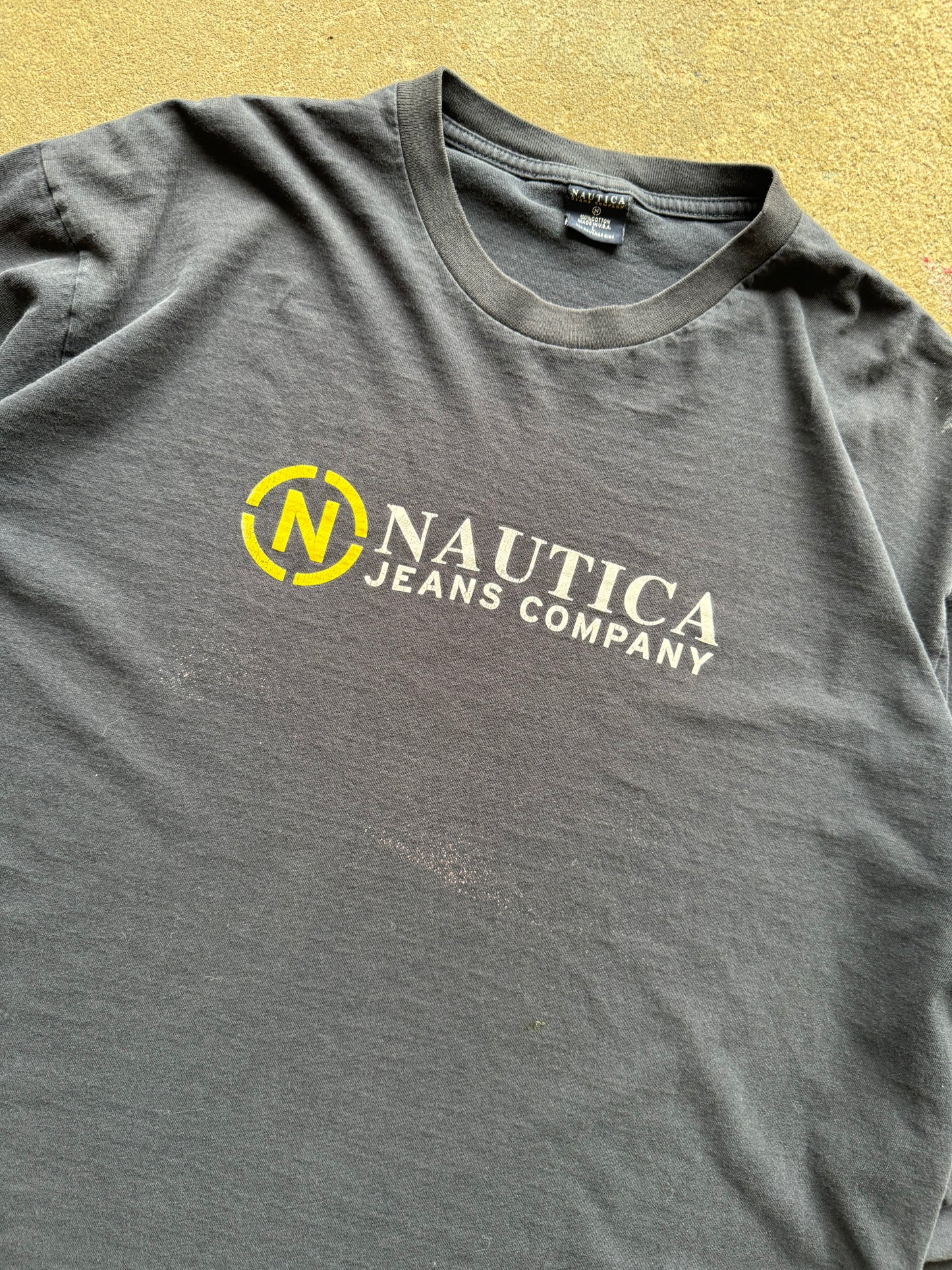 Vintage Nautica Longsleeeve Tee - L