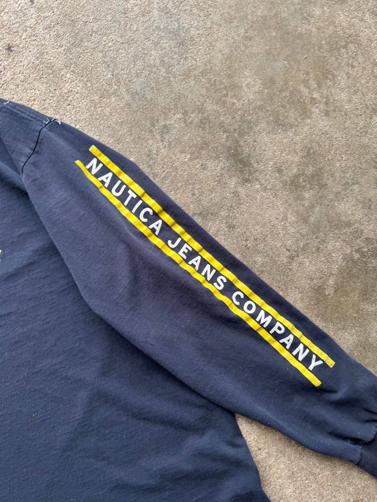 Vintage Nautica Longsleeeve Tee - L