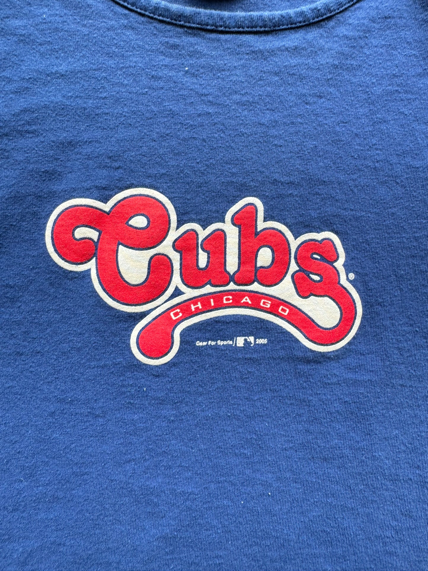 Vintage 2005 Cubs Baby Tee - M