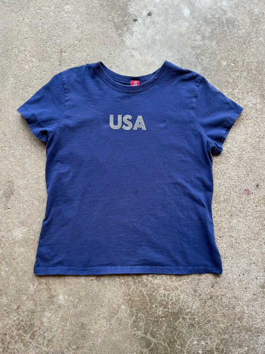 Vintage USA Baby Tee - XL