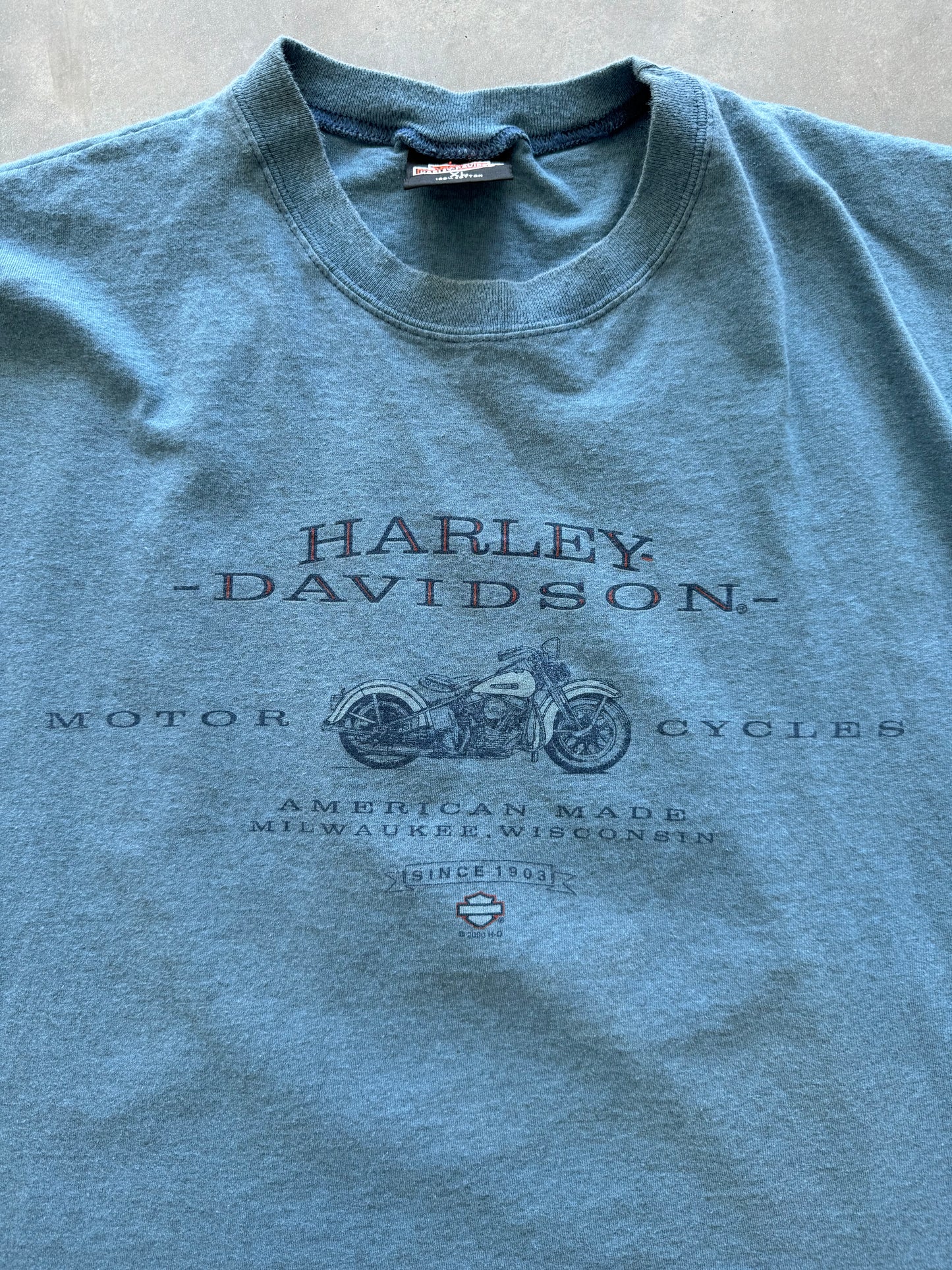 Vintage 2000 Harley Davidson Cut Off - XL