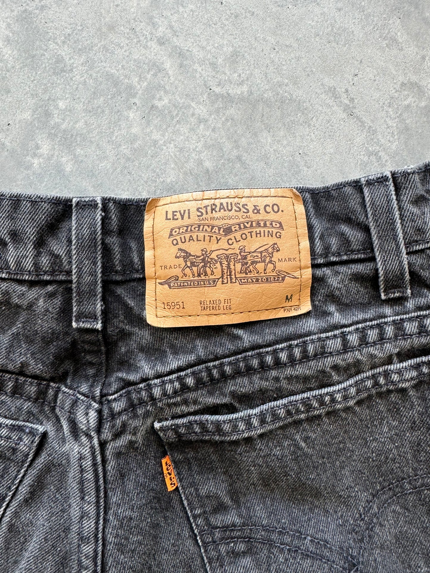 Vintage Levi Orange Tab Denim Shorts - 28x3