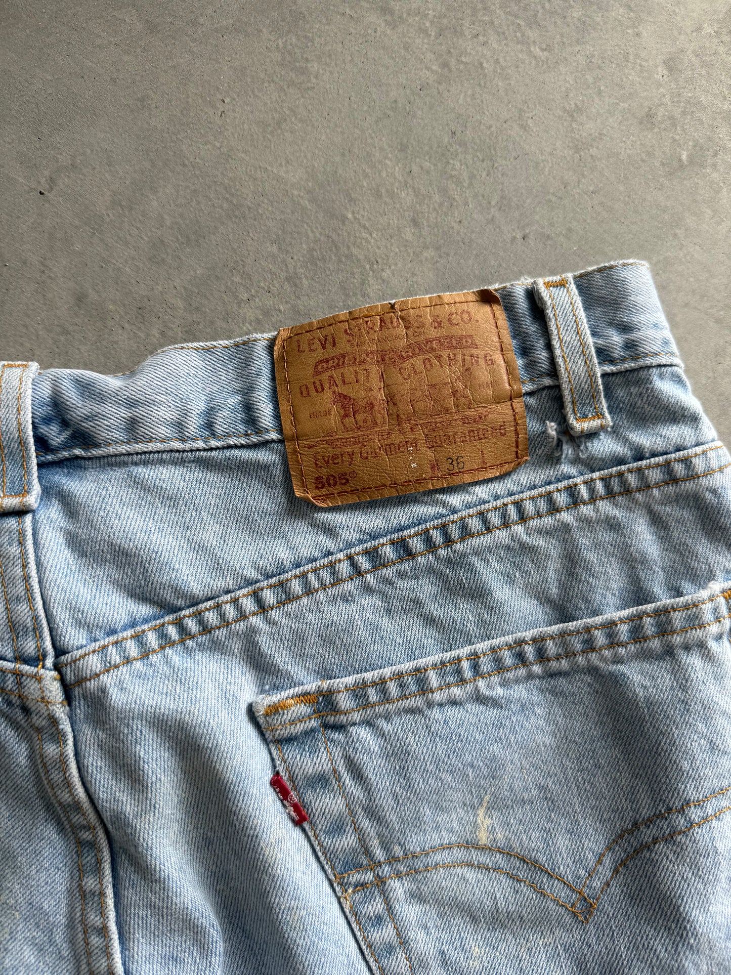 Vintage Levi Denim Jorts - 35x9