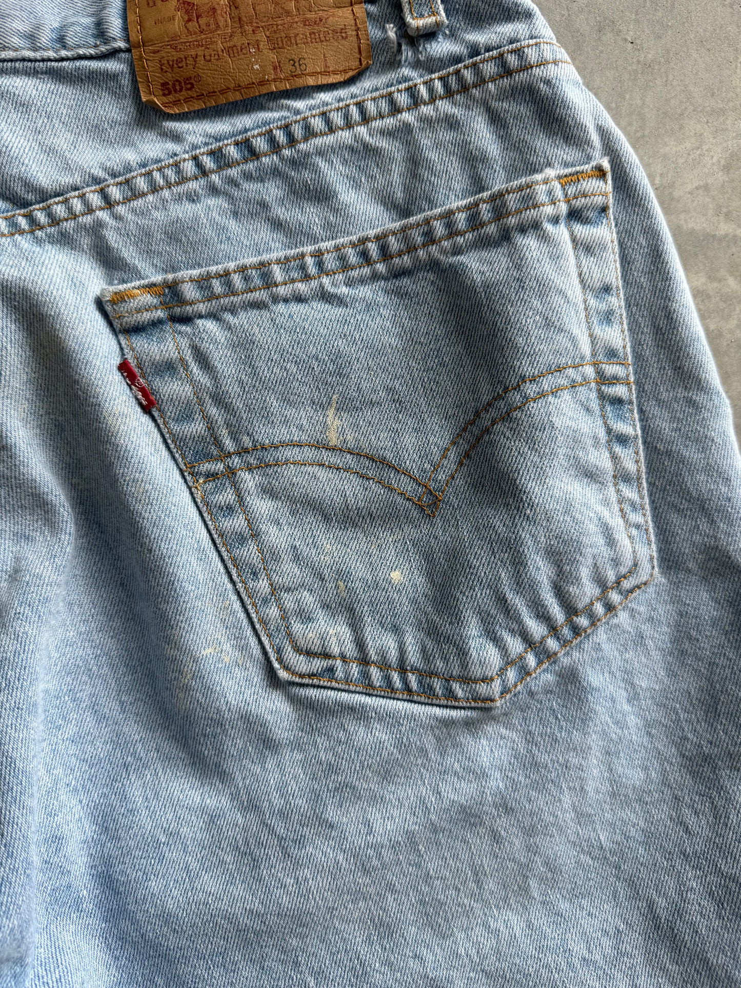 Vintage Levi Denim Jorts - 35x9