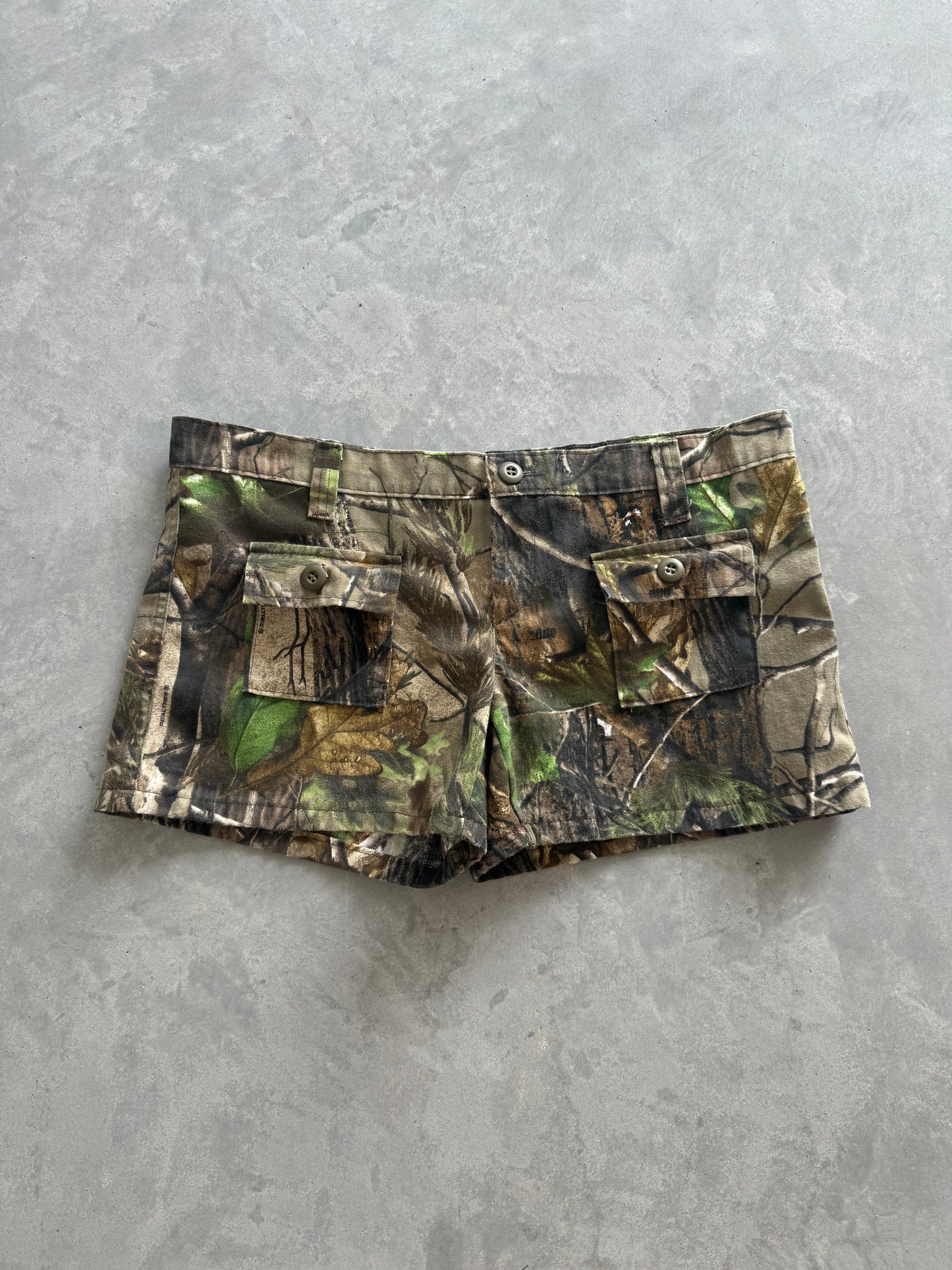 Camo Mini Shorts - 36x4