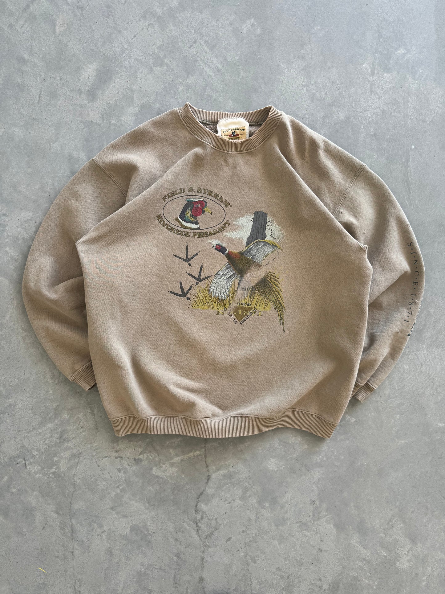 Vintage Pheasant Sweatshirt - XL