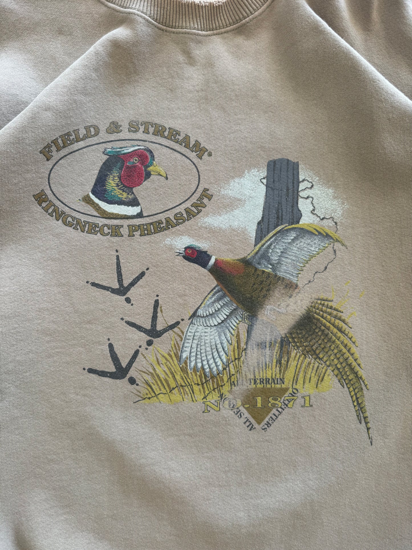 Vintage Pheasant Sweatshirt - XL