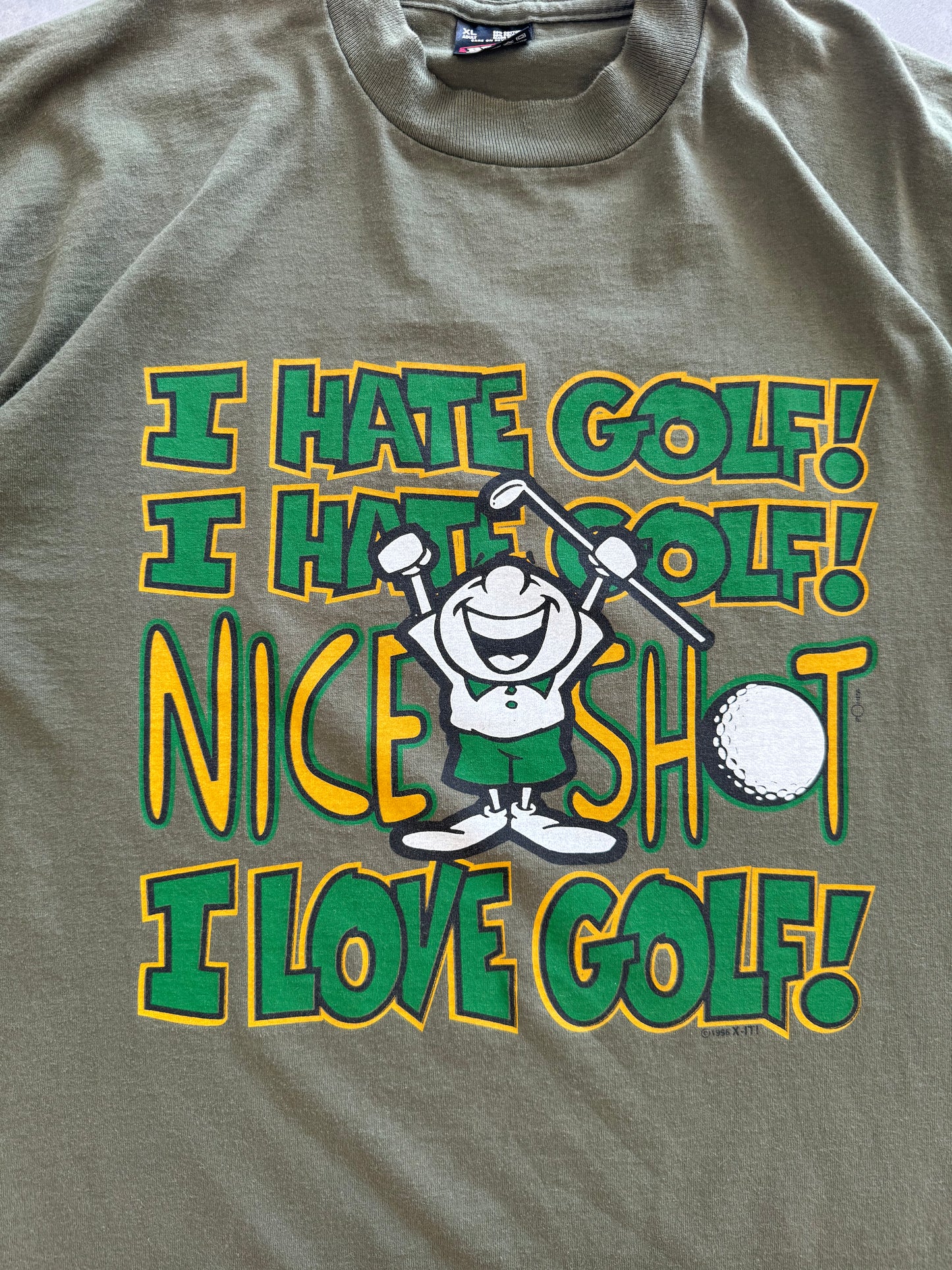 Vintage 1996 Golf Tee - XL