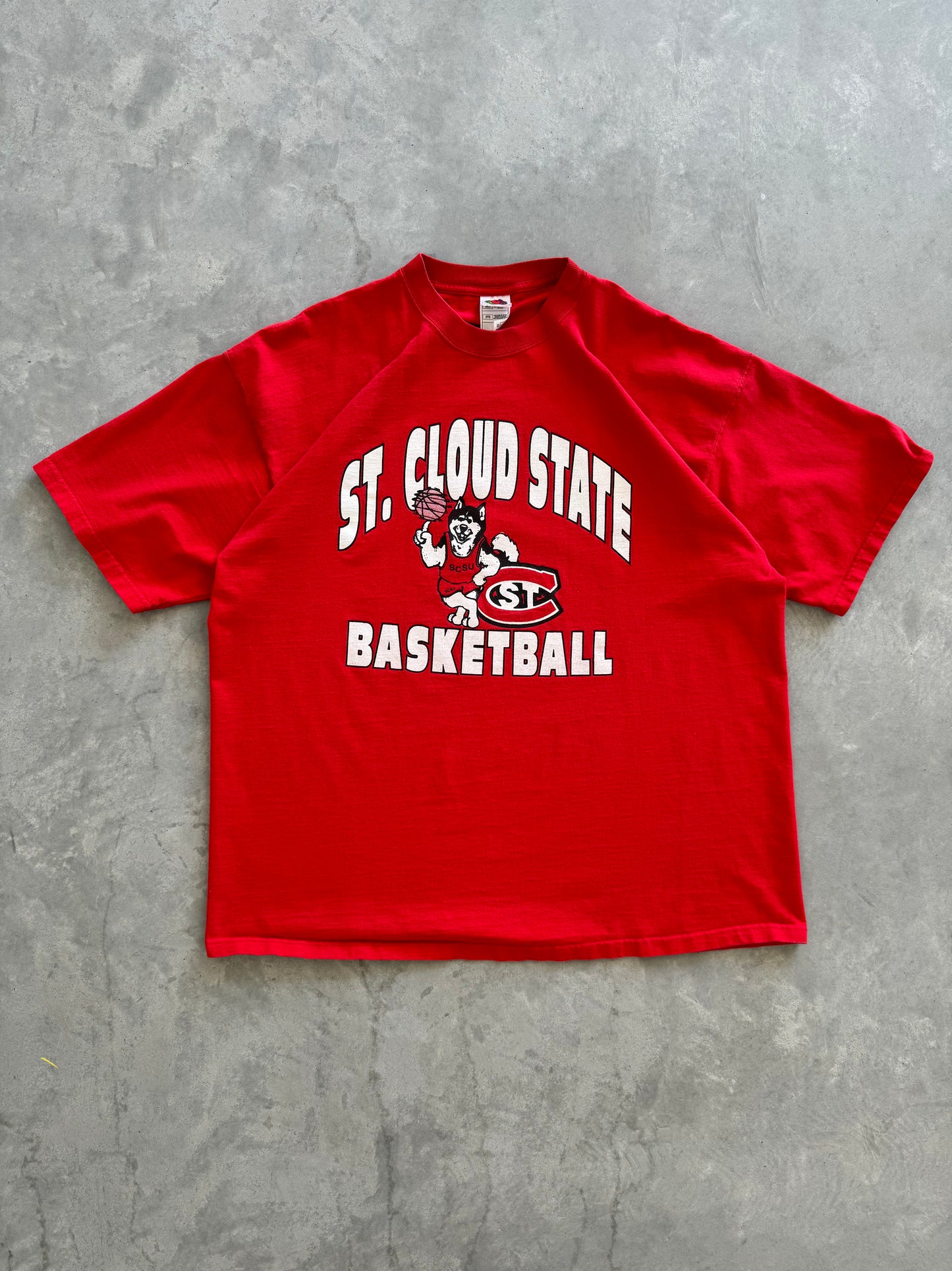 Vintage St. Cloud State Basketball Tee - XXL