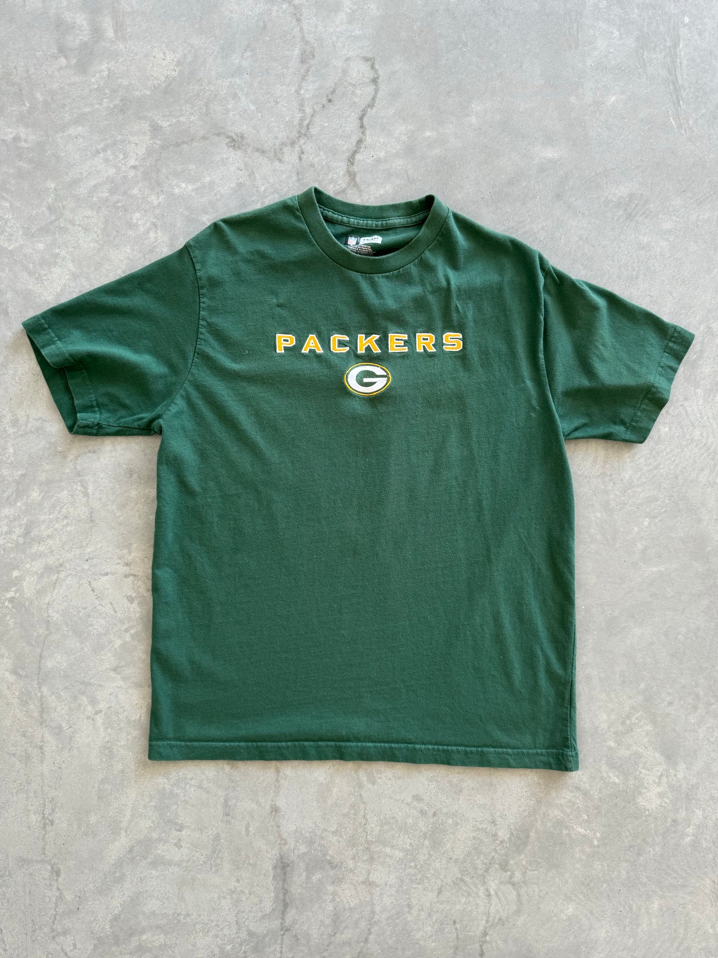 Packers Embroidered Tee - M