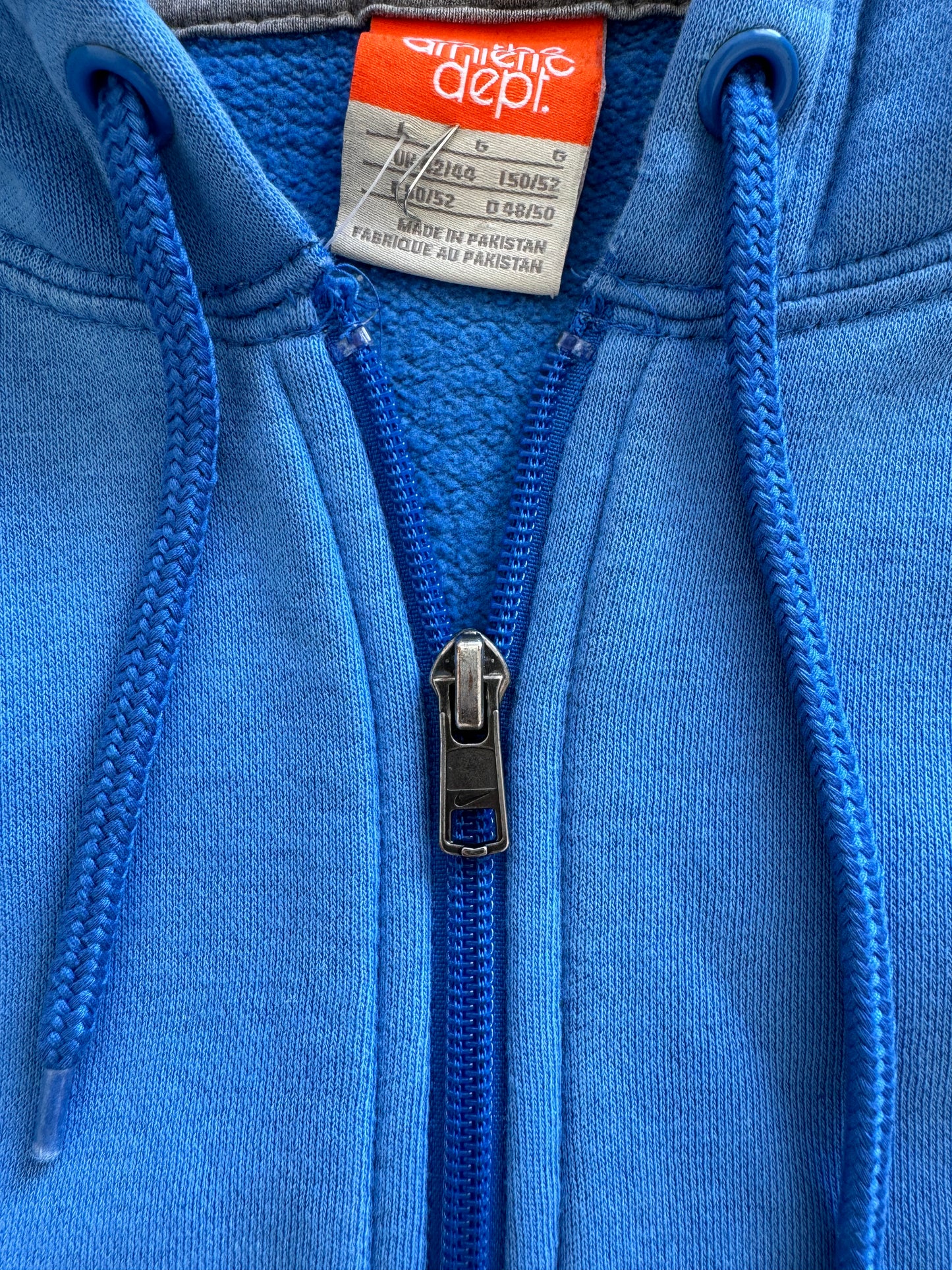 Vintage Nike Zip-Up Hoodie - L