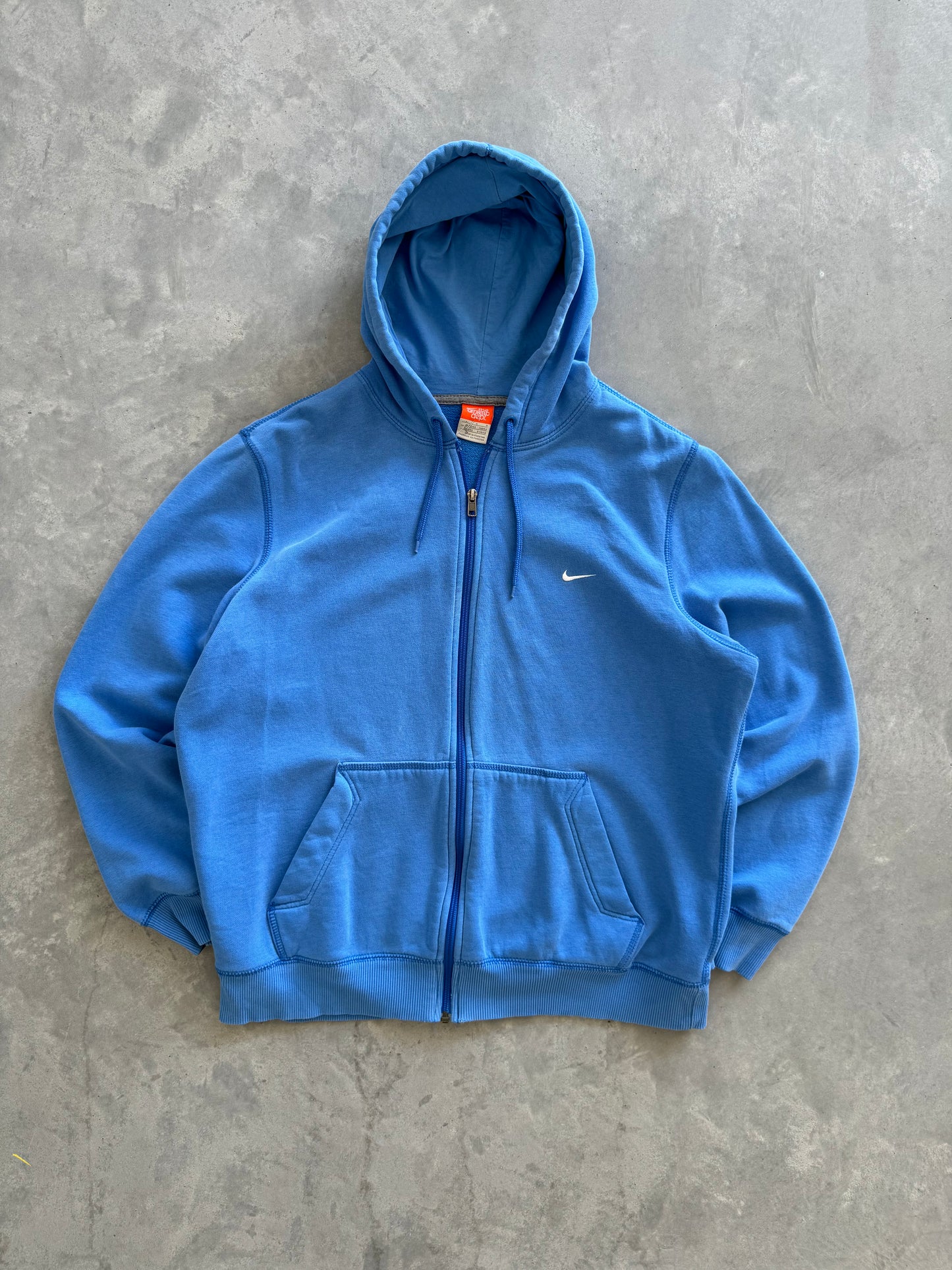 Vintage Nike Zip-Up Hoodie - L