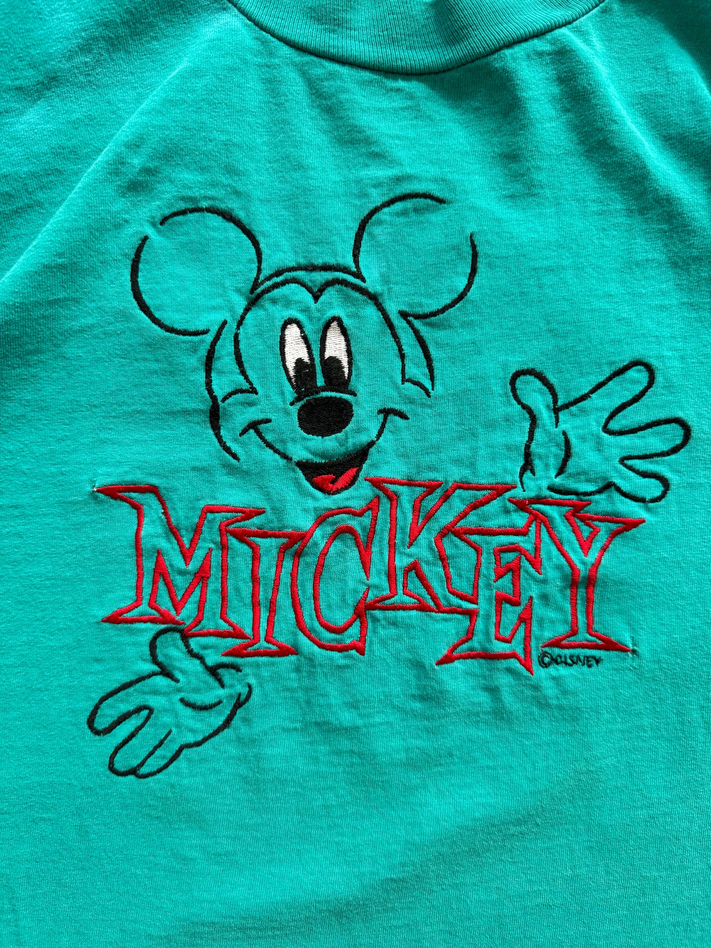 Vintage 80s Mickey Tee - L