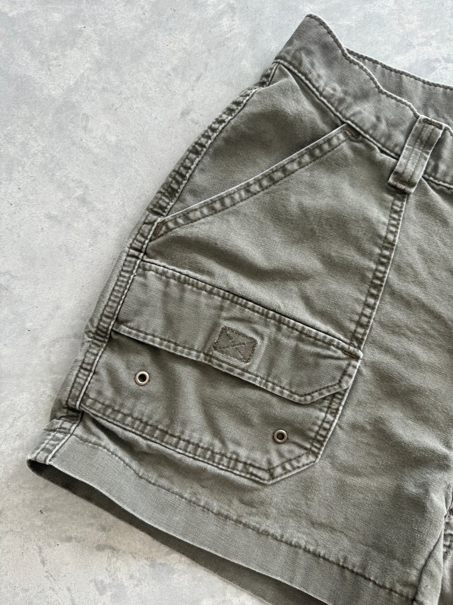 Vintage Riveted Lee Shorts - 30x3.5