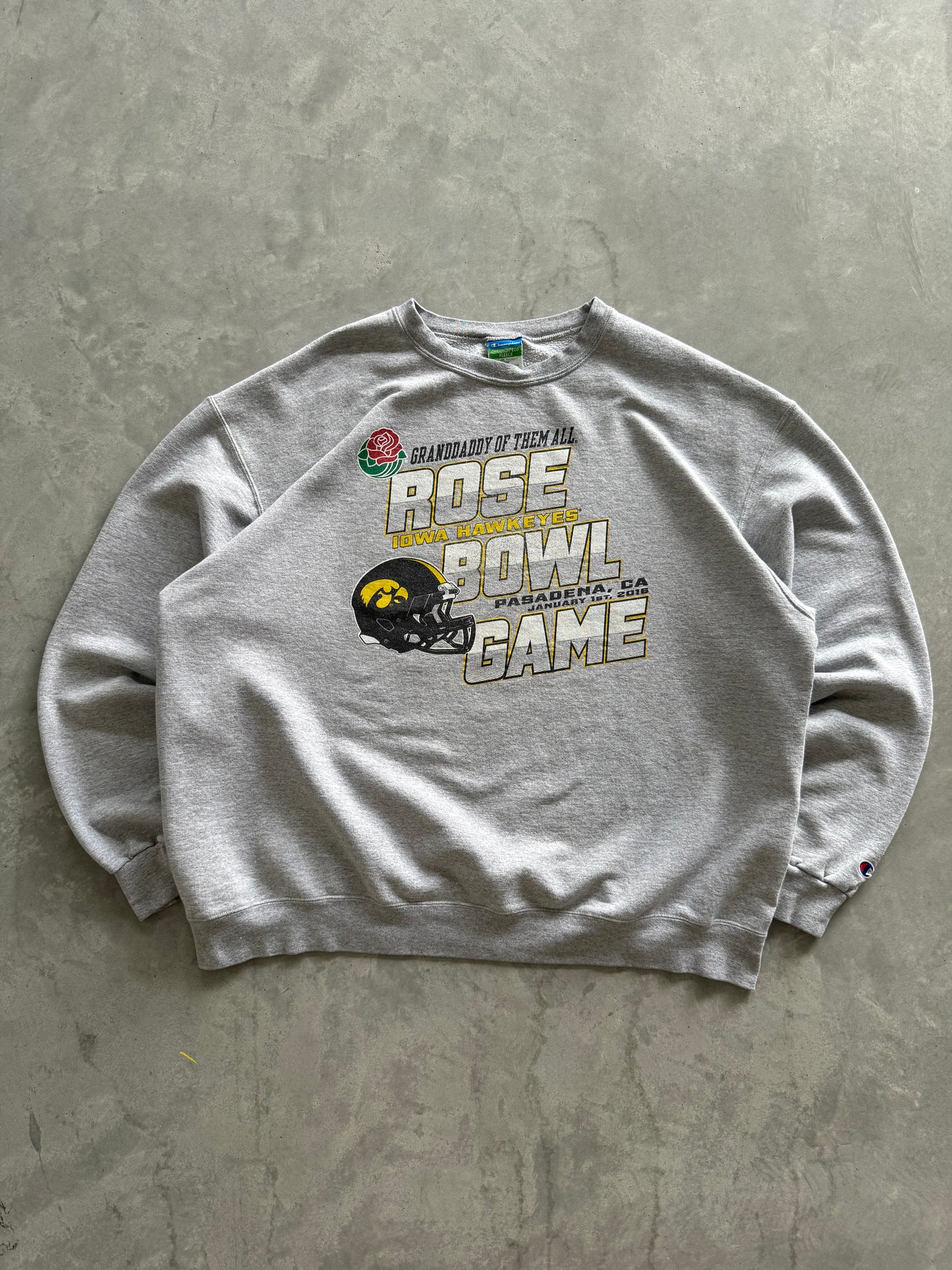 Iowa Champion Rose Bowl Sweatshirt - XXL