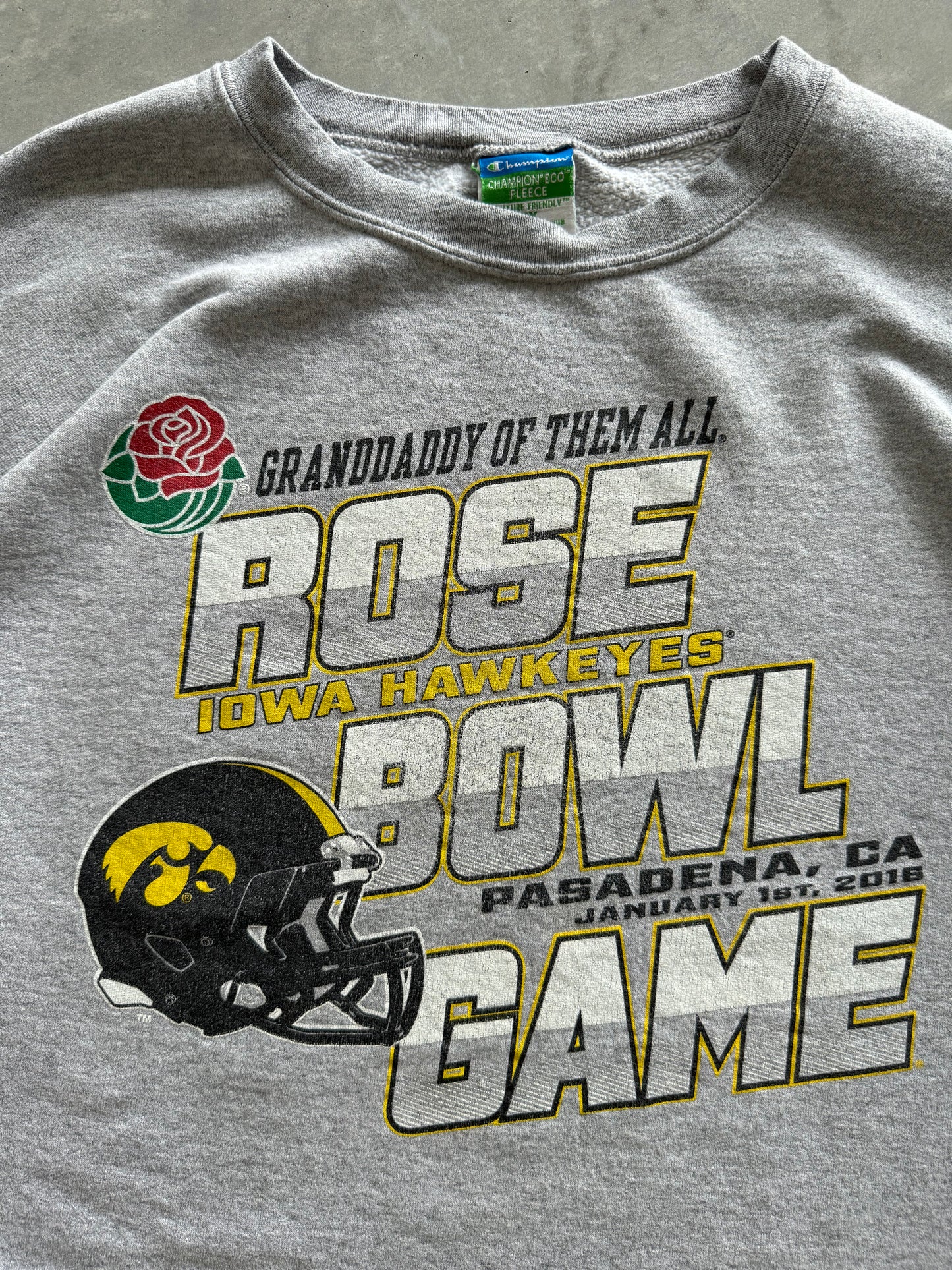 Iowa Champion Rose Bowl Sweatshirt - XXL