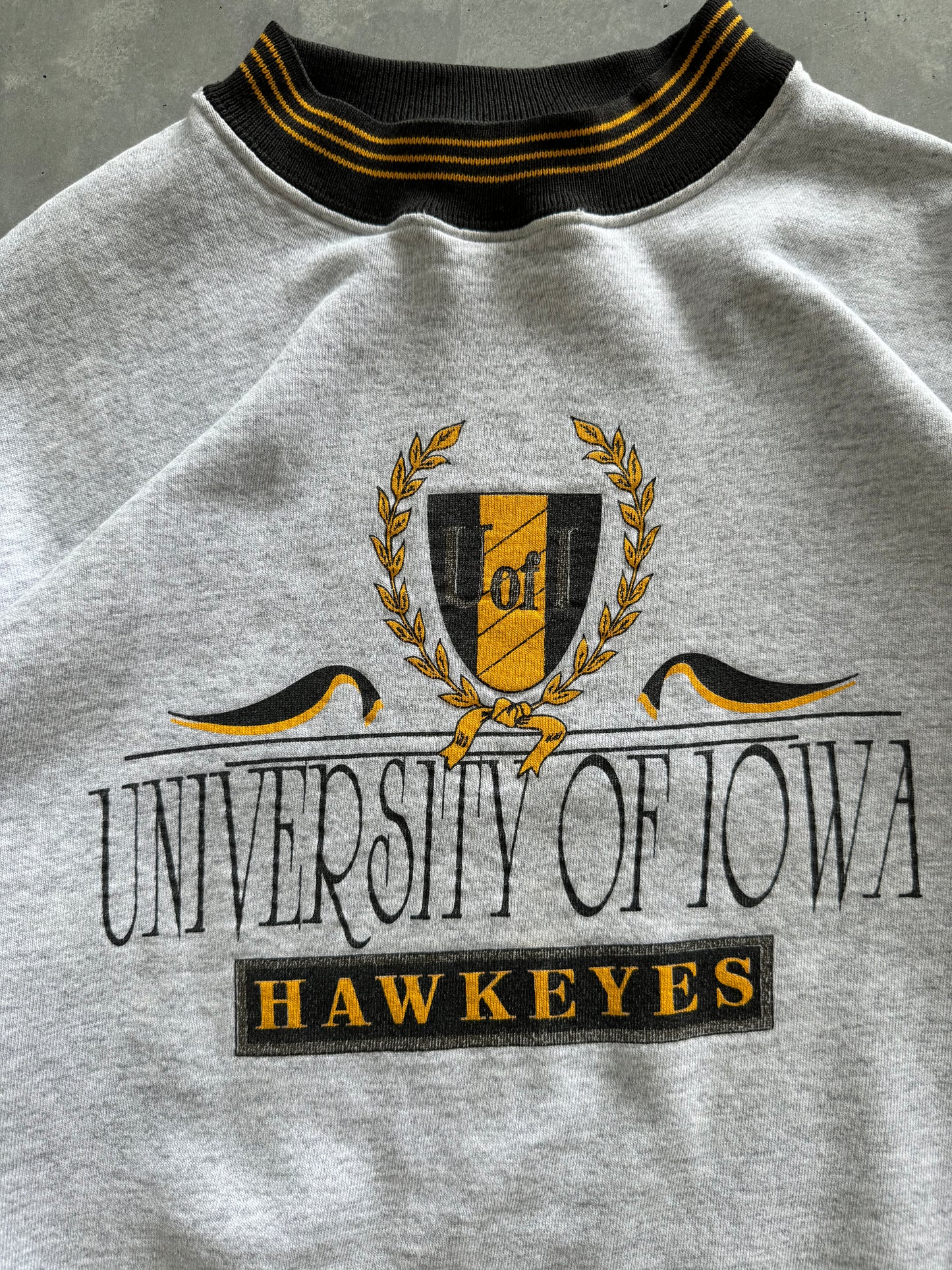 Vintage University of Iowa Sweatshirt - L