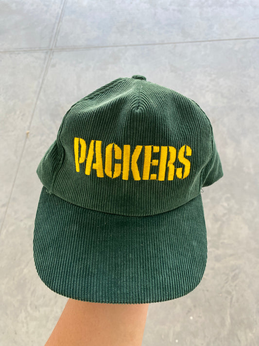 Vintage Corduroy Packers Hat