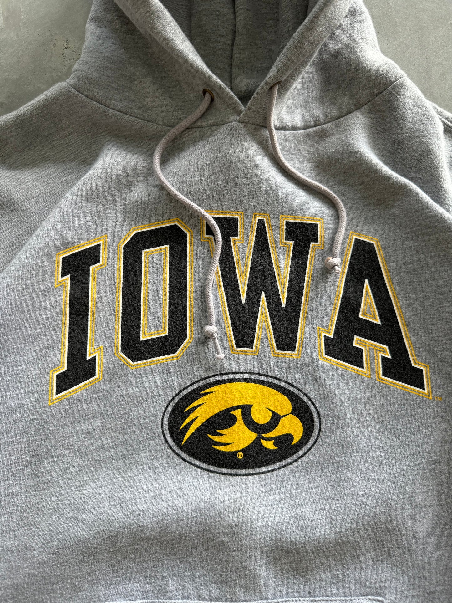 Vintage Iowa Hoodie - L