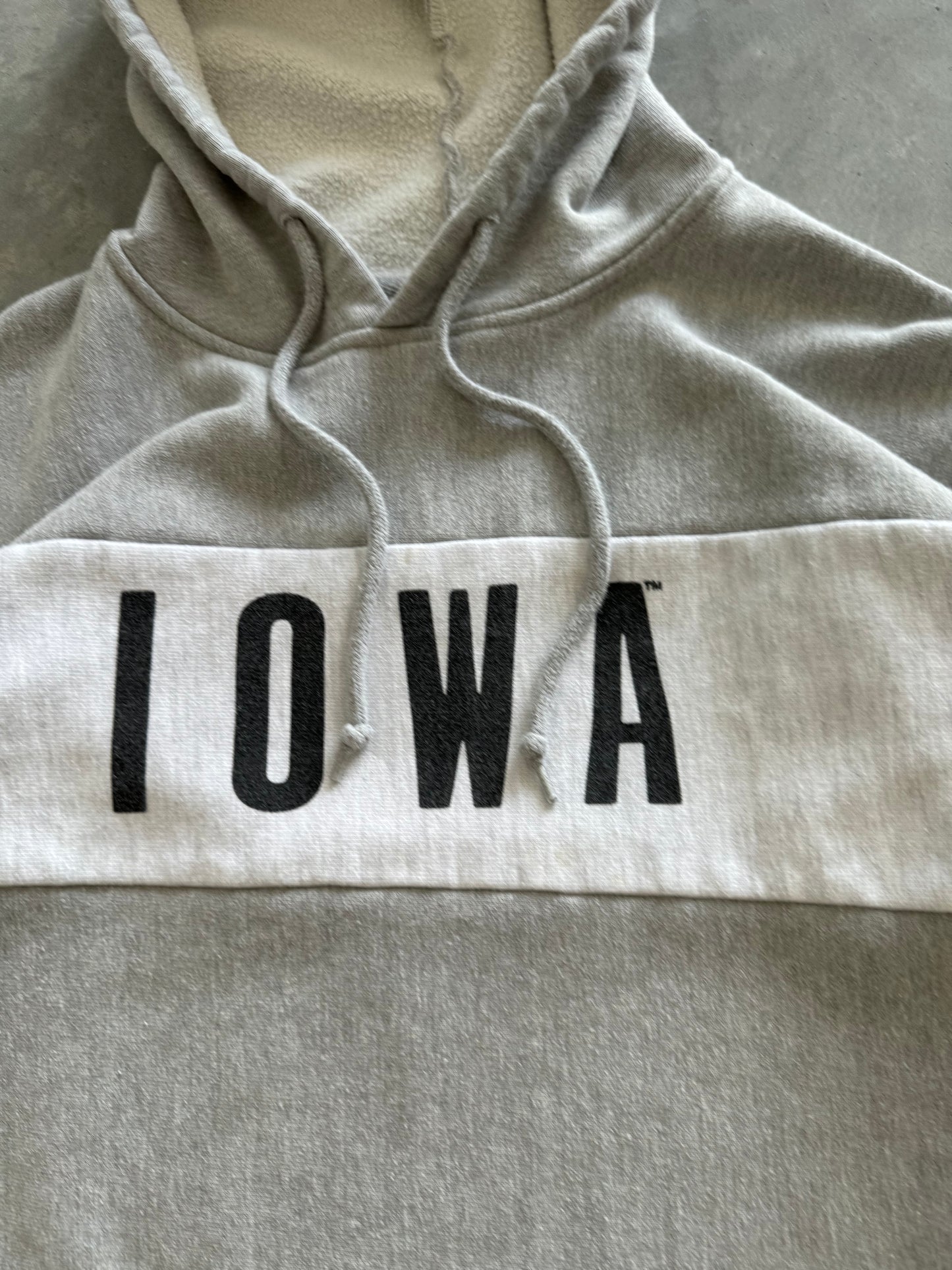 Champion Iowa Cropped Hoodie - M