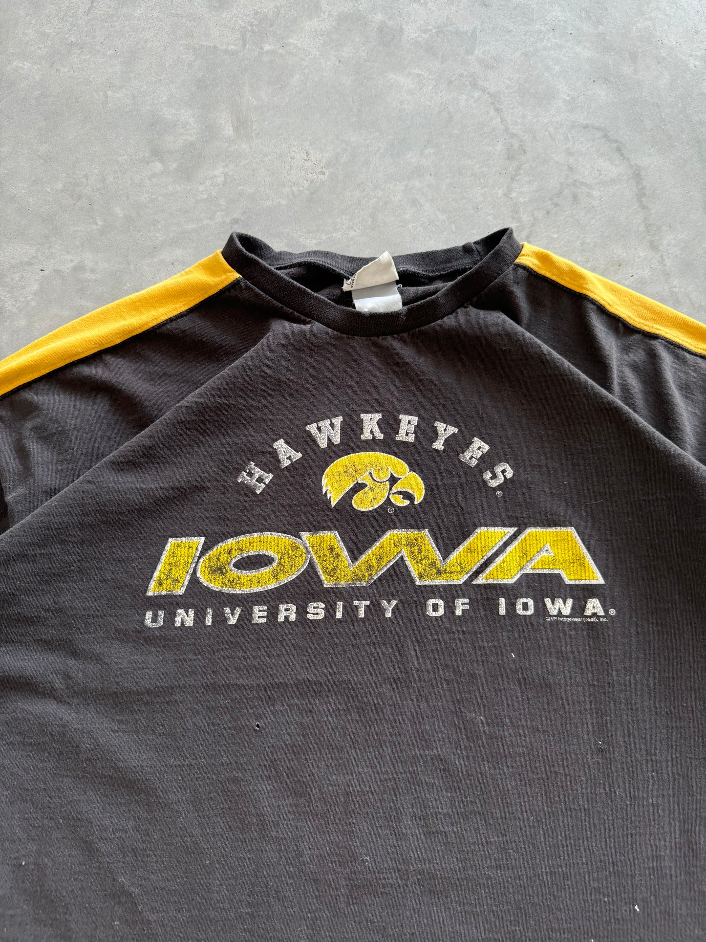 Vintage Iowa Hawkeyes Longsleeve Lee Tee - XL