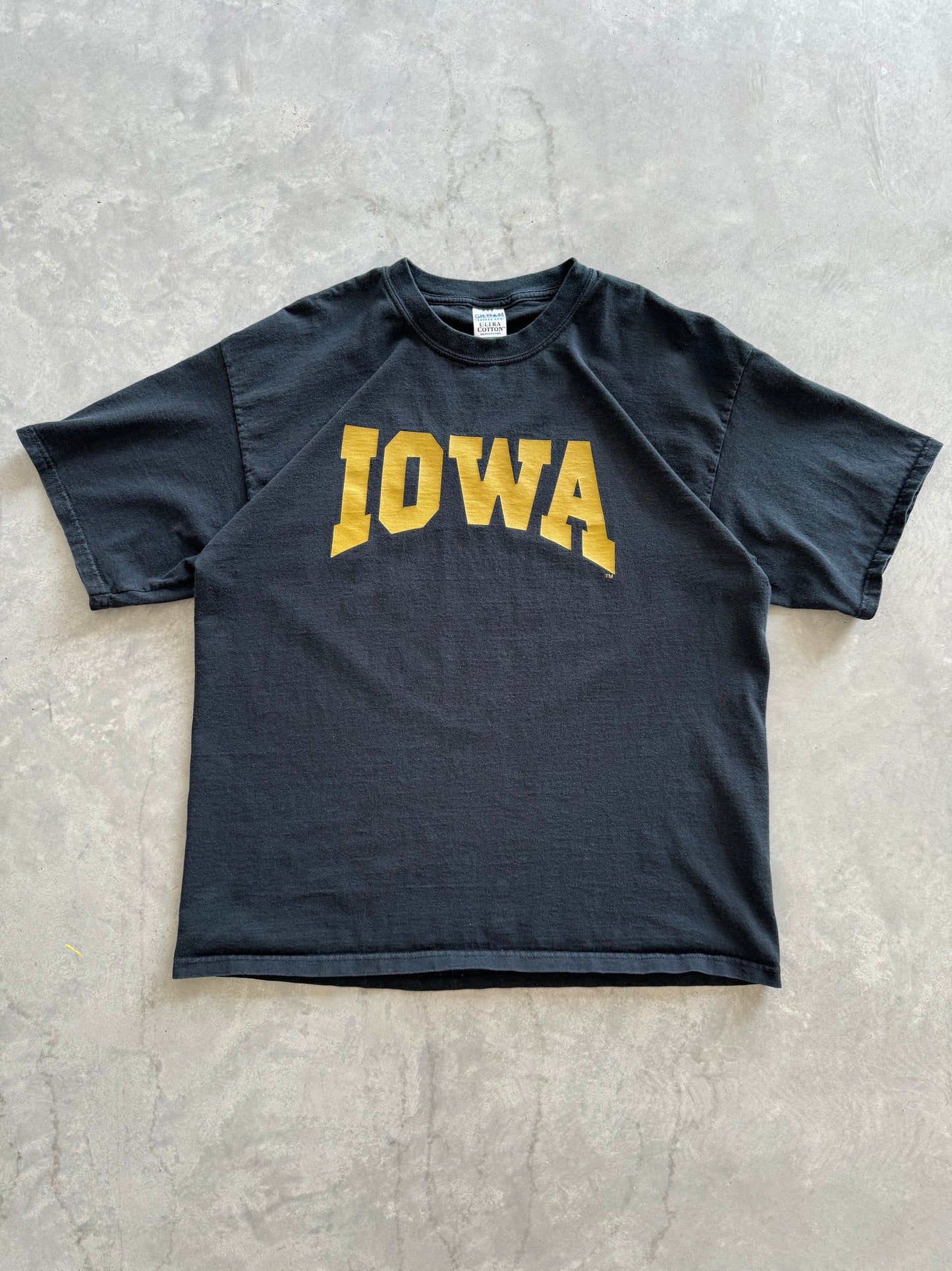 Iowa Black & Gold Tee - XL