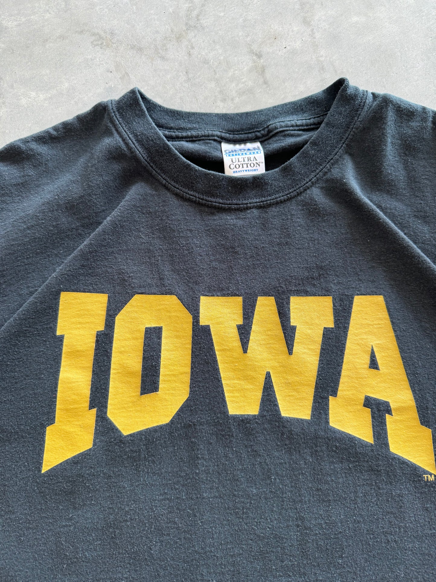 Iowa Black & Gold Tee - XL