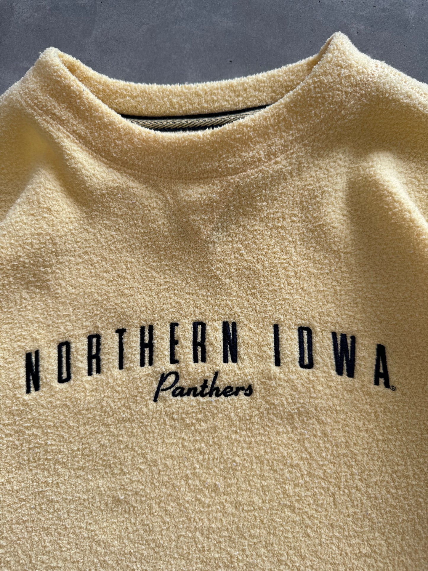 Vintage UNI Panthers Sherpa Sweatshirt - M