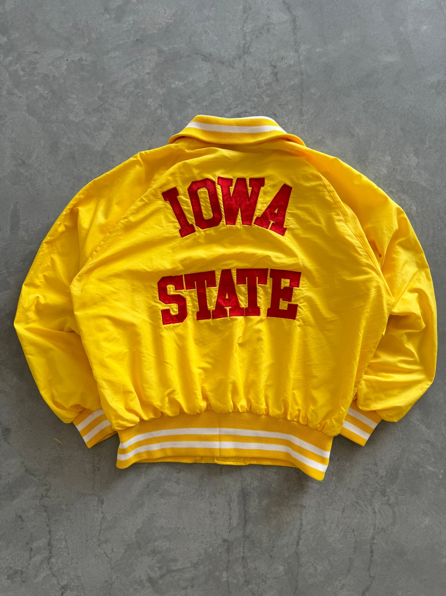 Vintage 80s Iowa State Bomber Jacket - L