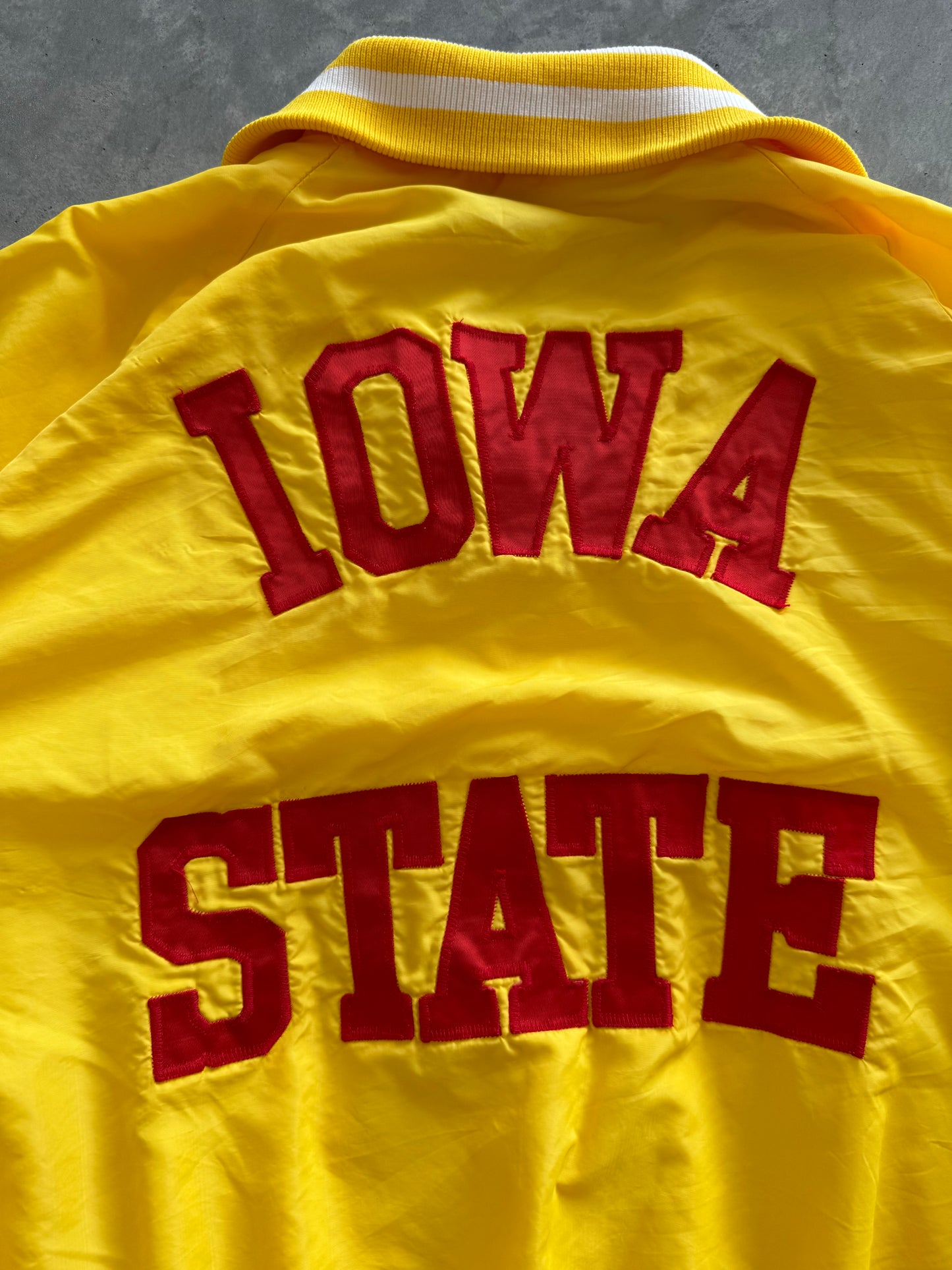 Vintage 80s Iowa State Bomber Jacket - L