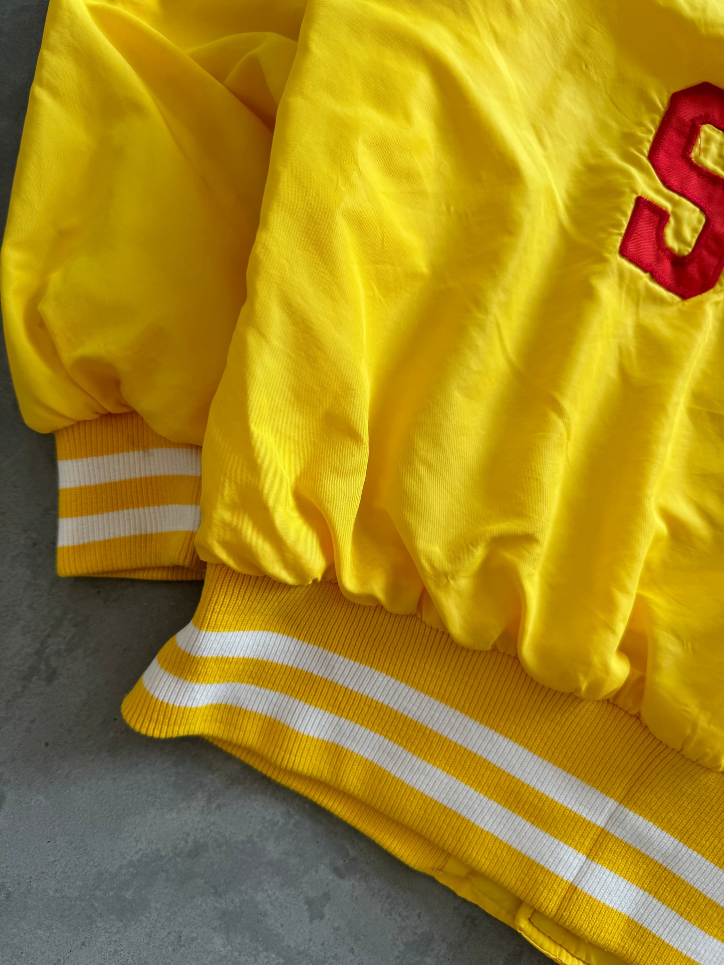 Vintage 80s Iowa State Bomber Jacket - L