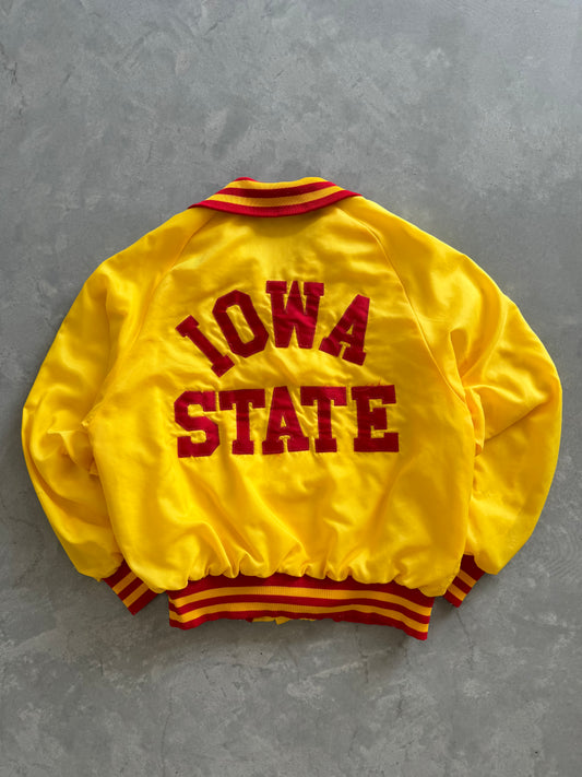 Vintage 80s Iowa State Bomber Jacket - M