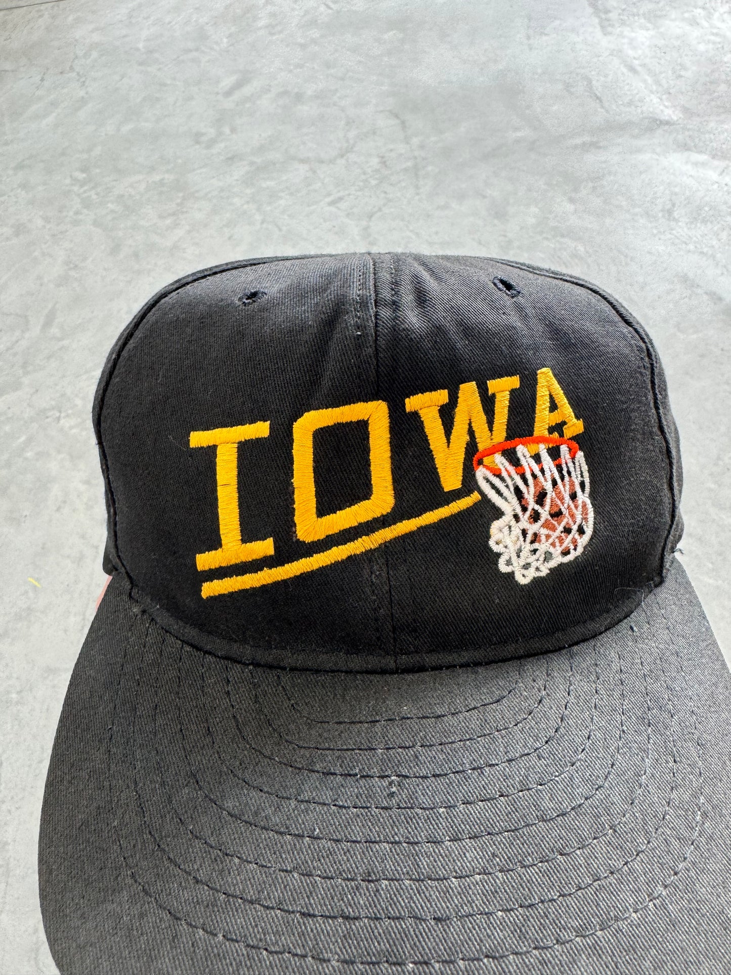 Vintage 90s Iowa Basketball Hat