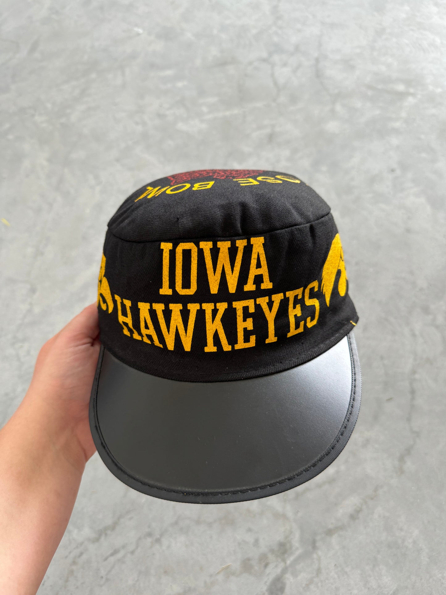 Iowa 1986 Rose Bowl Big 10 Champs Hat