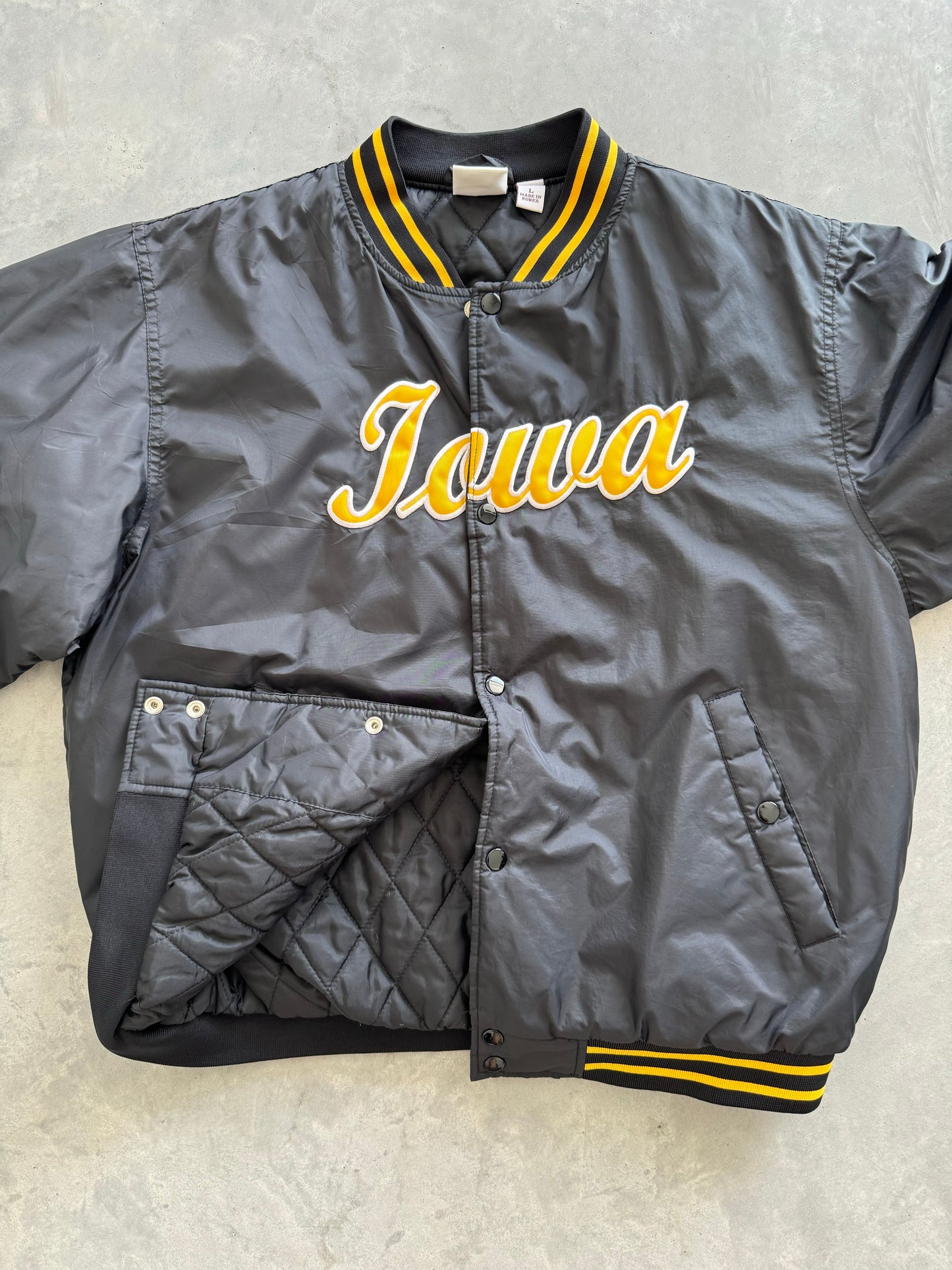 Vintage Iowa Bomber Jacket - L