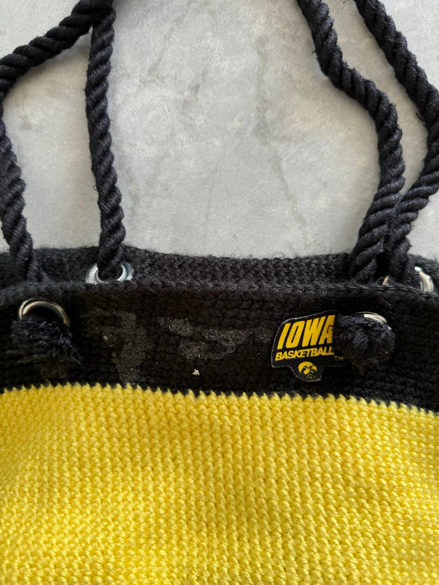 Black and Gold Iowa Bag